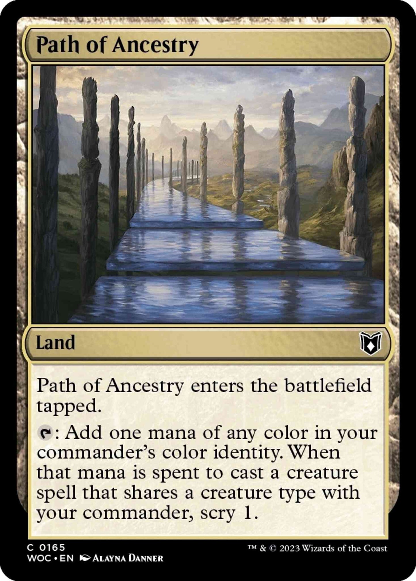 Path of Ancestry [165] [Wilds of Eldraine: Commander] [Non-Foil]