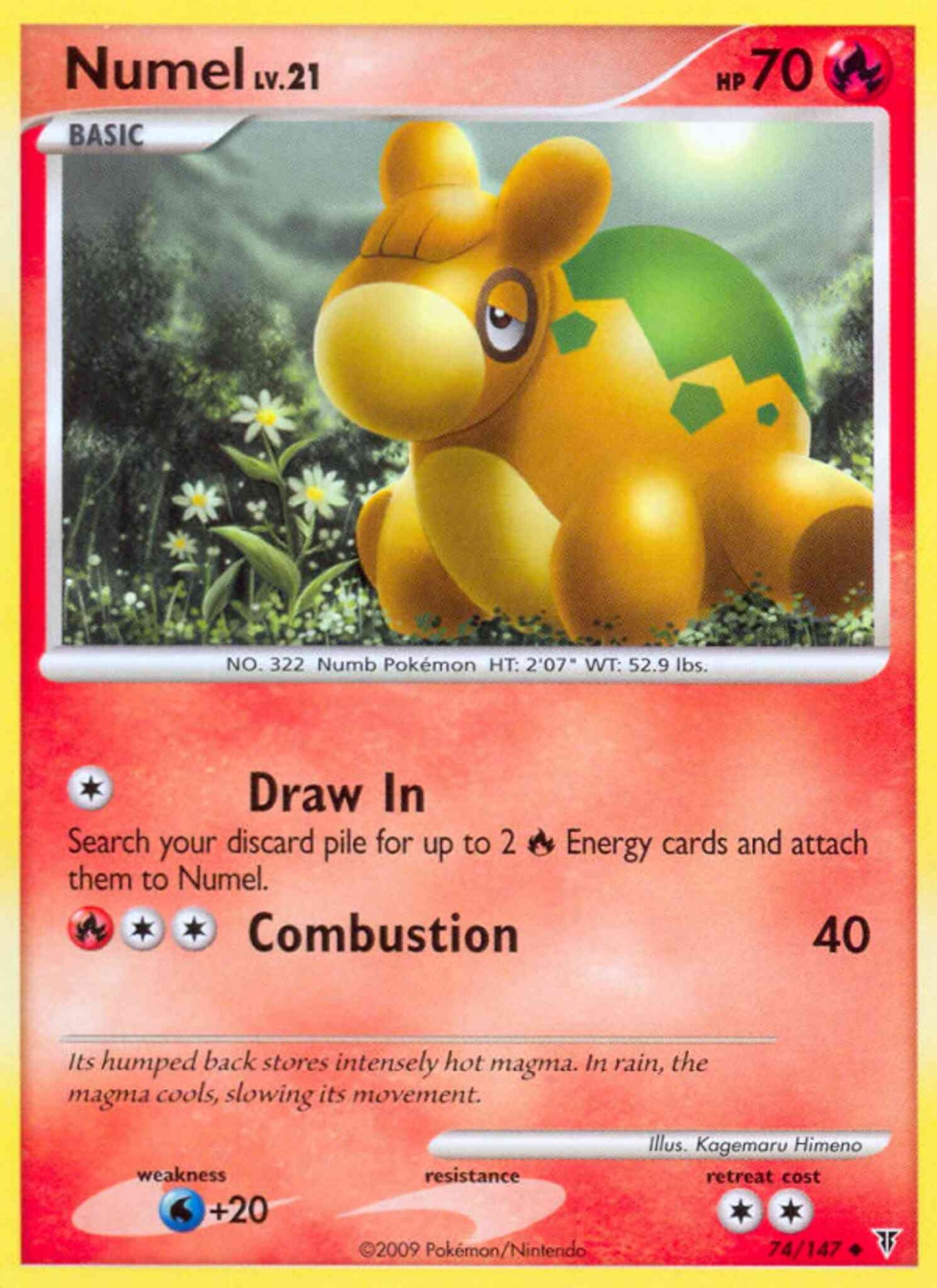 Numel - 74/147 - Uncommon [pl3-74] [Non-Holo]
