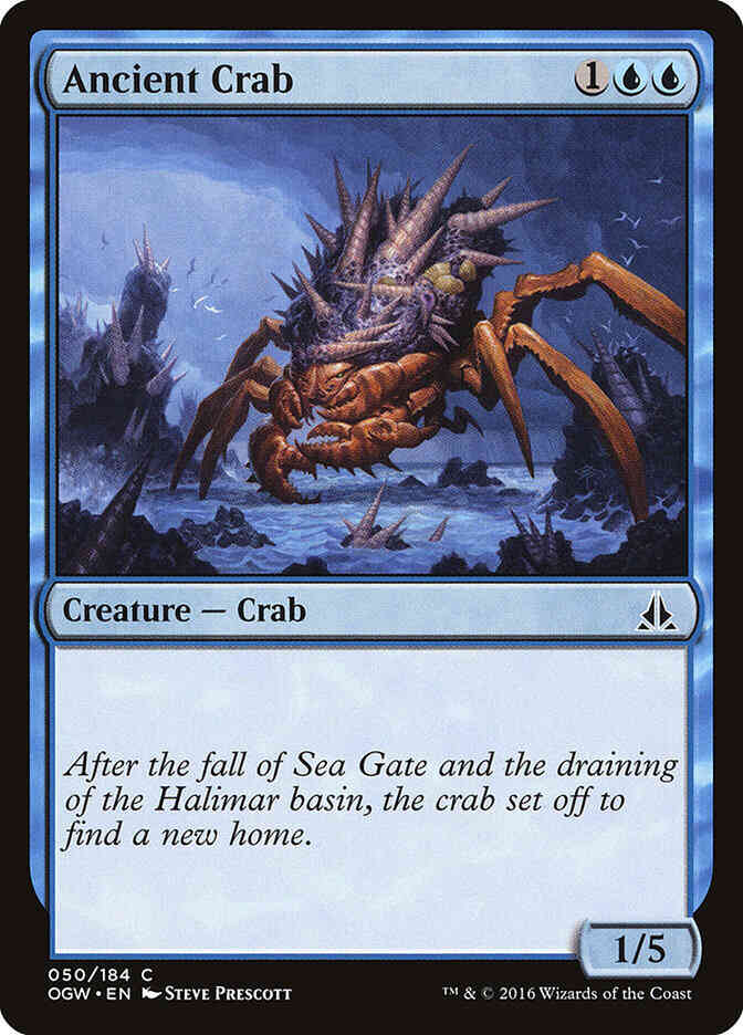 Ancient Crab [50] [Oath of the Gatewatch] [Non-Foil]