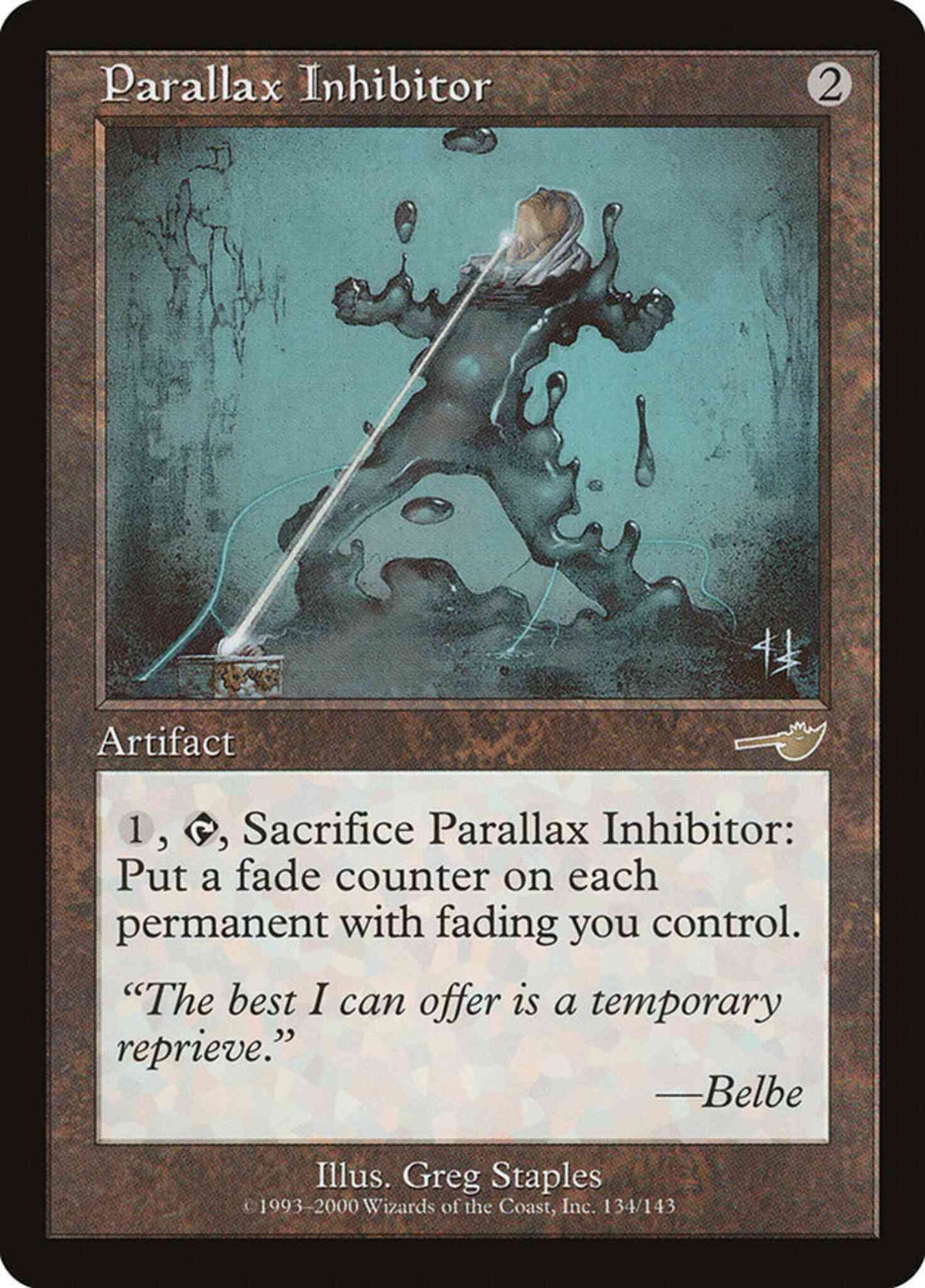 Parallax Inhibitor [134] [Nemesis] [Non-Foil]
