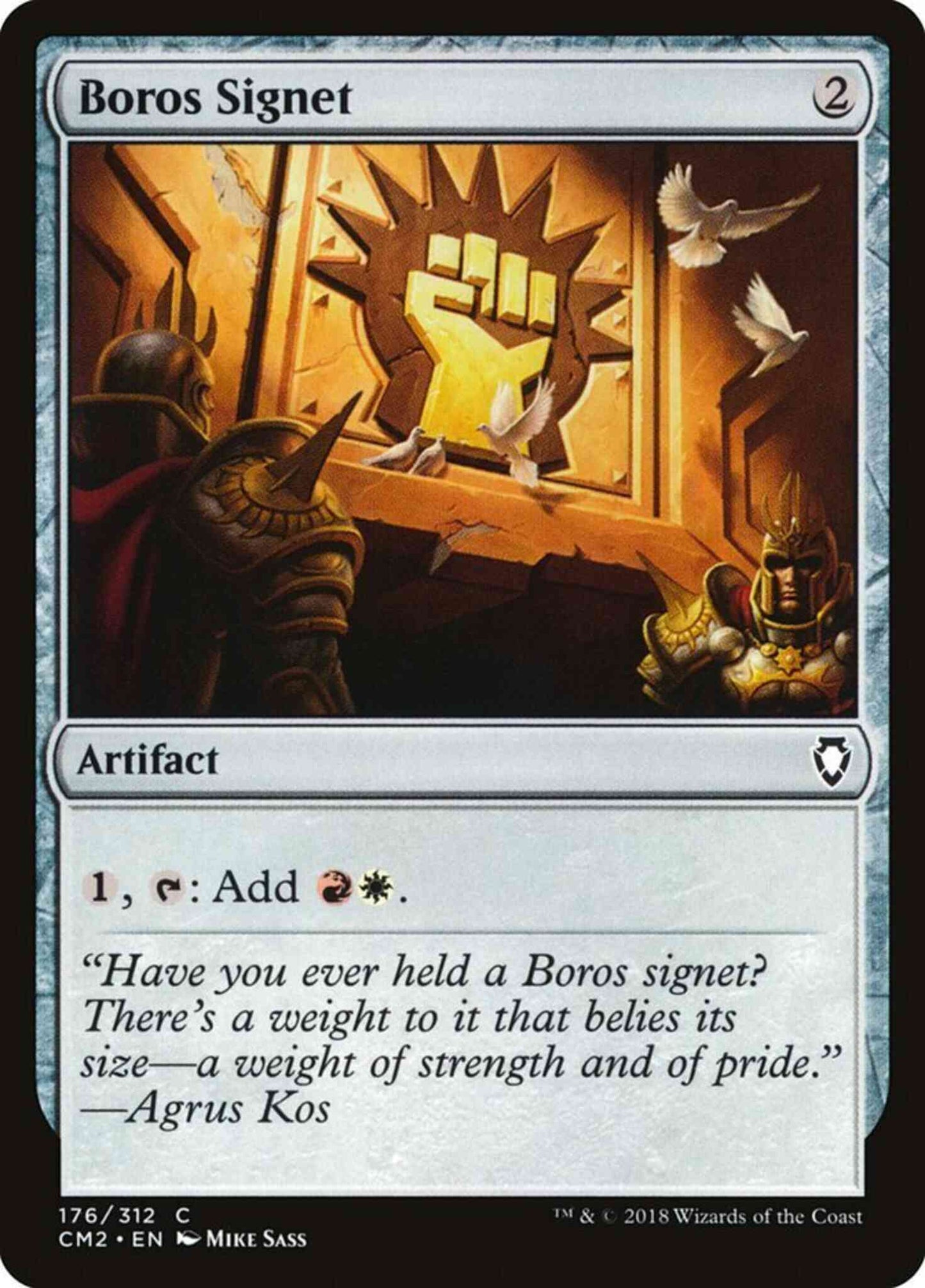 Boros Signet [176] [Commander Anthology Volume II] [Non-Foil]