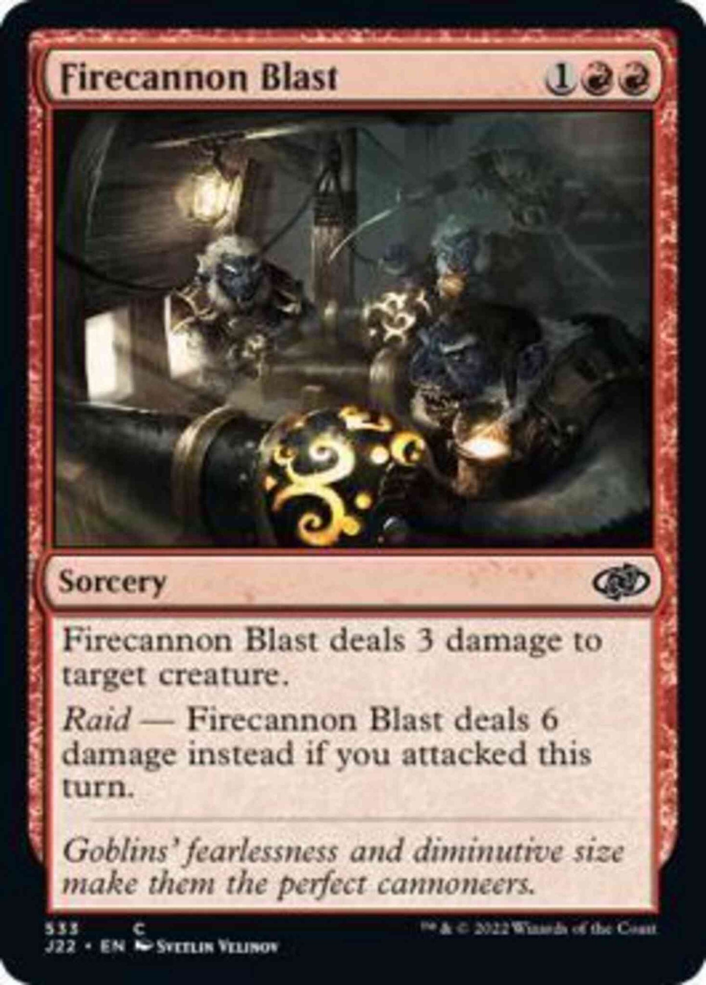 Firecannon Blast [533] [Jumpstart 2022] [Non-Foil]