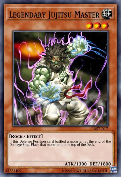 Legendary Jujitsu Master (Blue) - DL09-EN008 - Rare - Unlimited