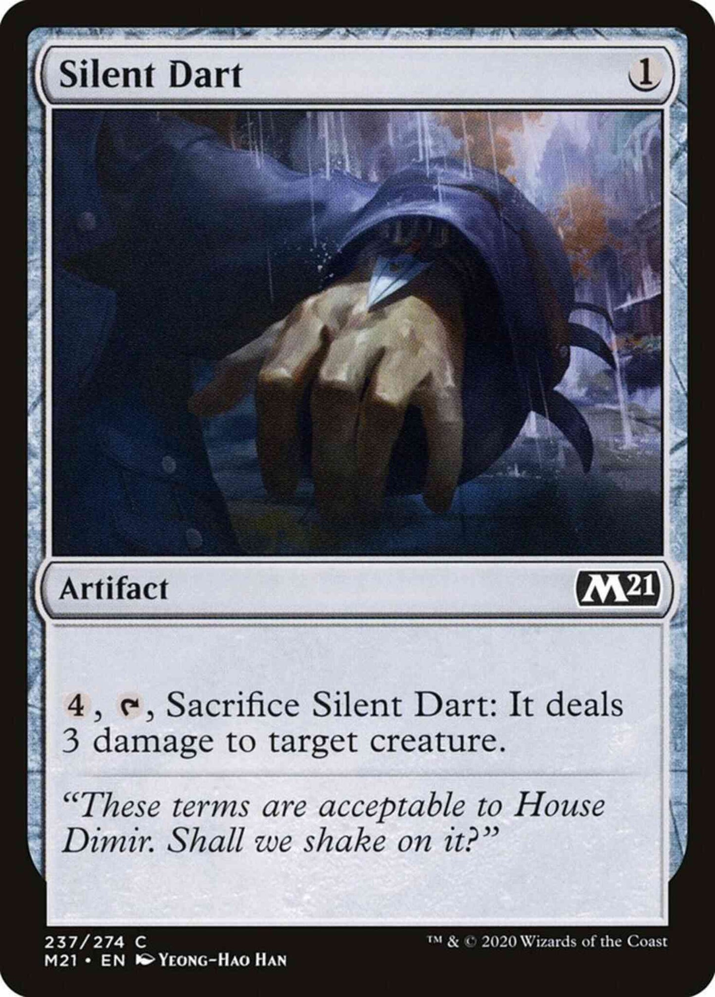 Silent Dart [237] [Core Set 2021] [Non-Foil]