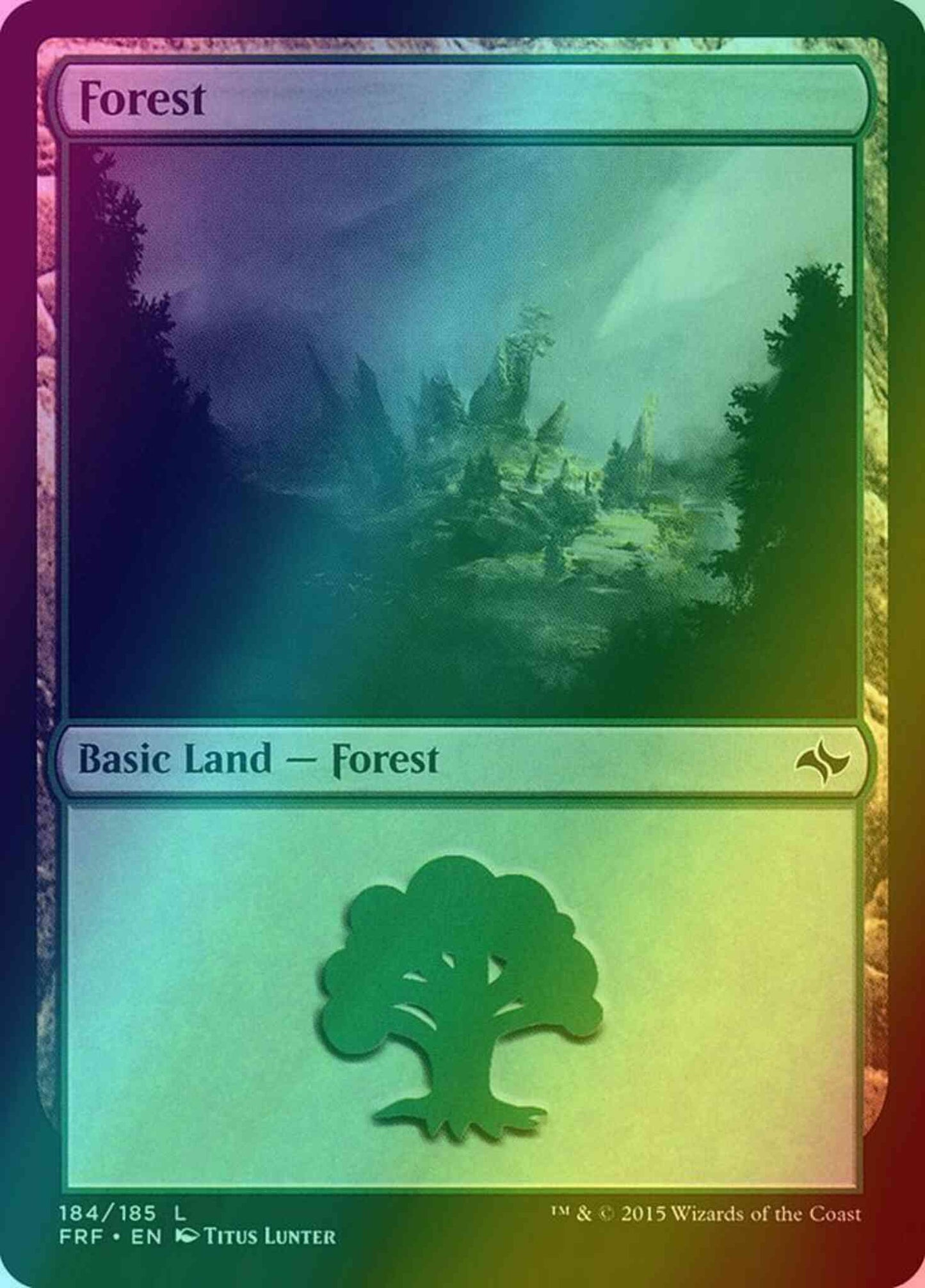 Forest [184] [Fate Reforged] [Foil]