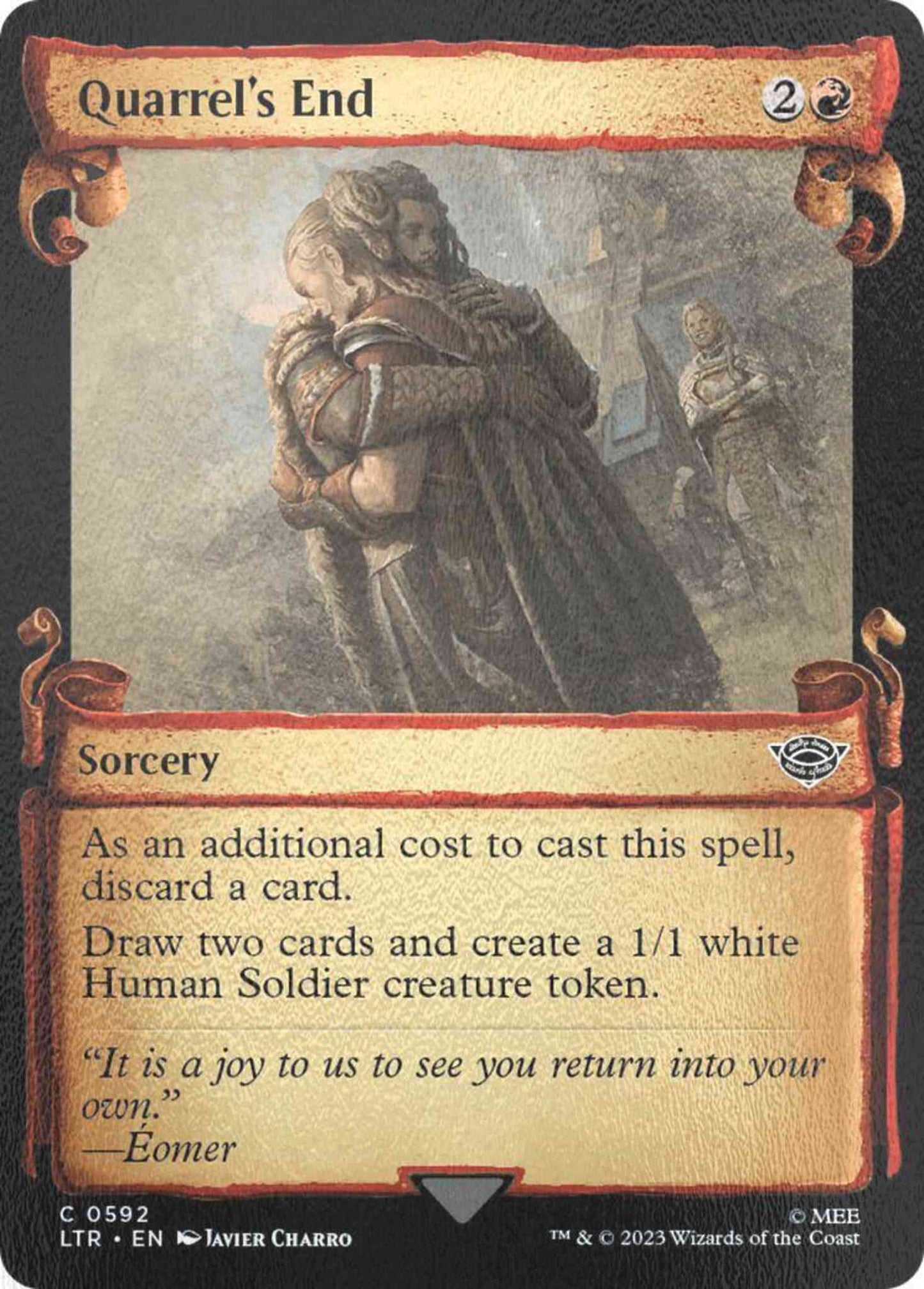 Quarrel's End [592] [Scrolls Showcase] [The Lord of the Rings: Tales of Middle-earth] [Silver Foil]