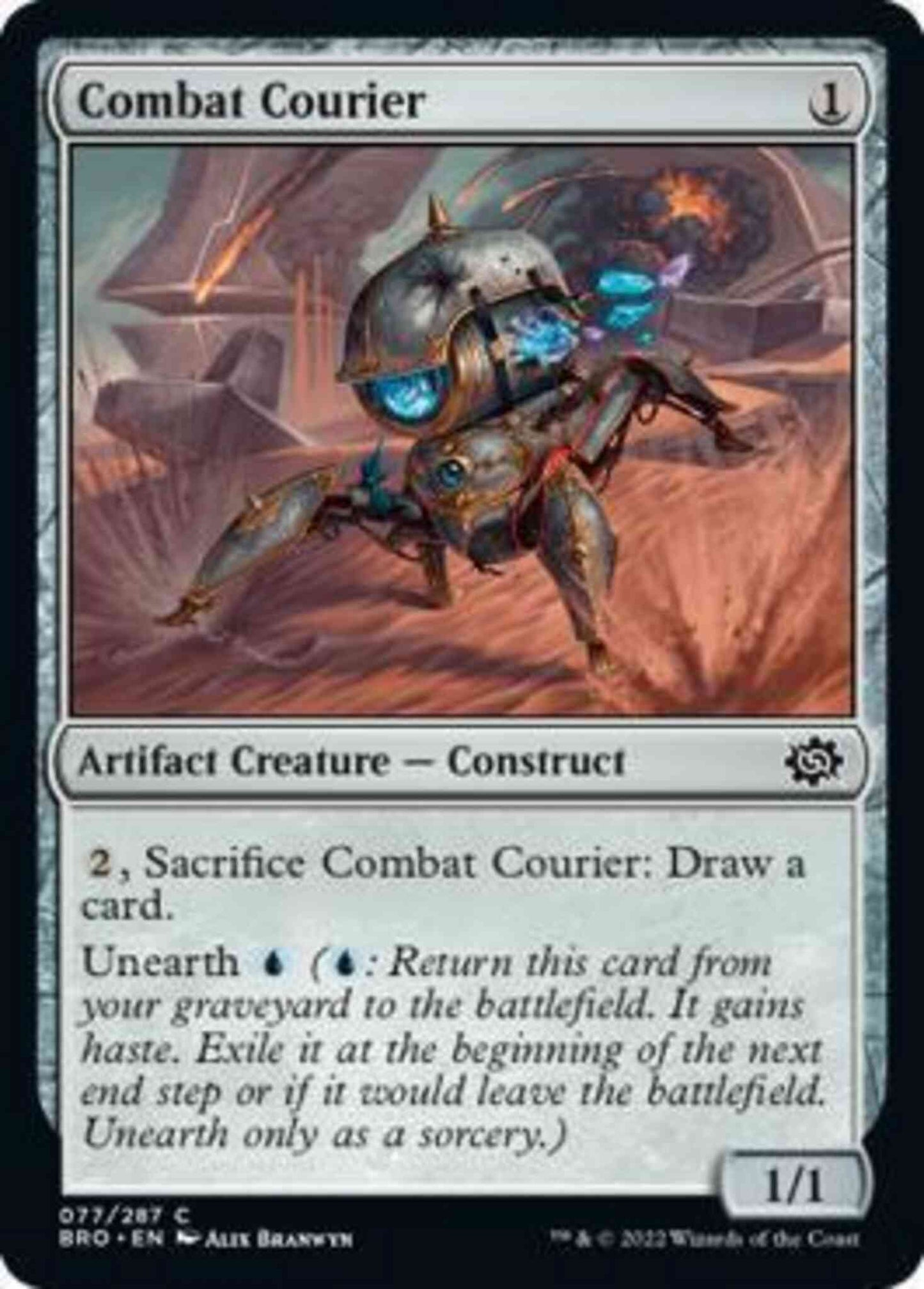 Combat Courier [77] [The Brothers' War] [Non-Foil]