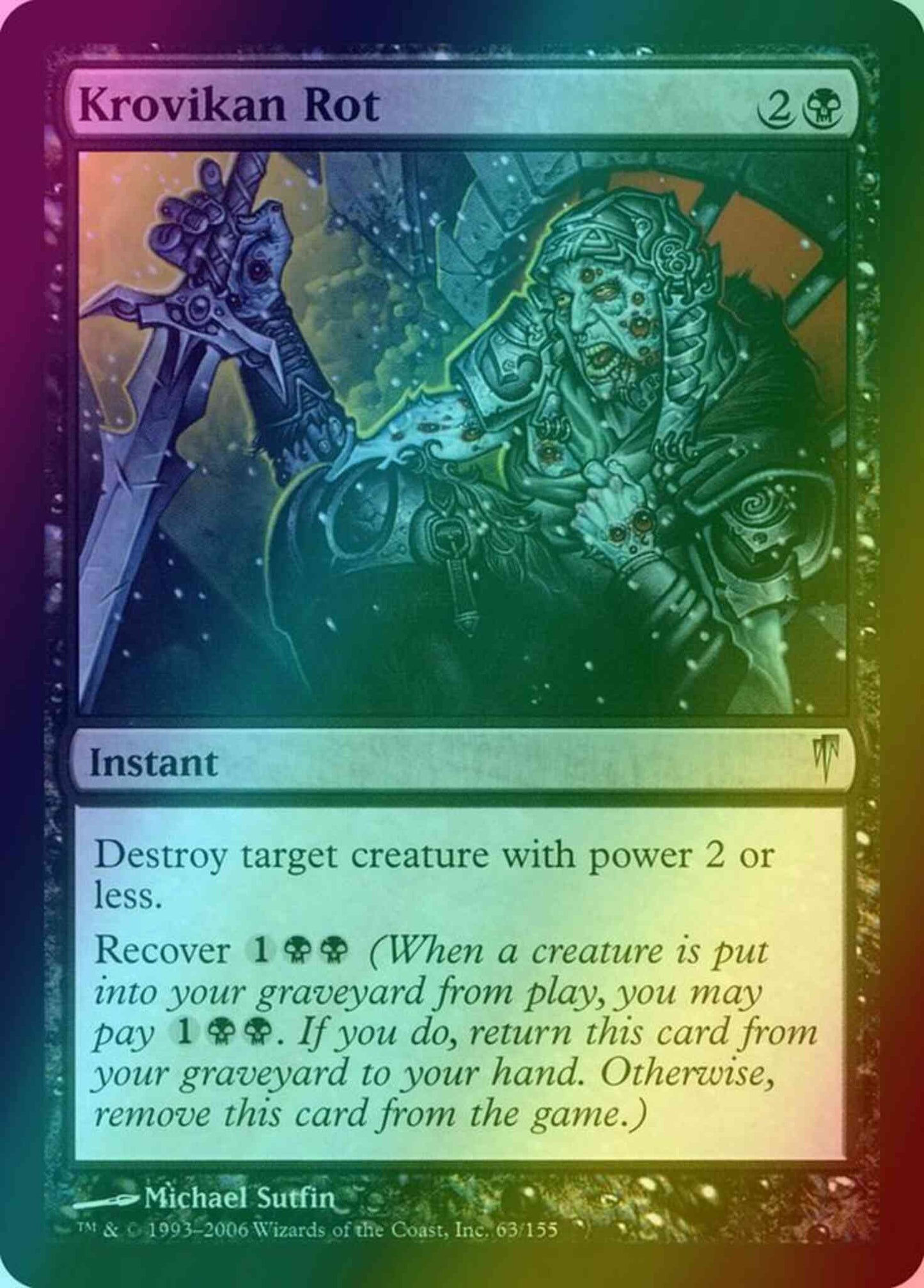 Krovikan Rot [63] [Coldsnap] [Foil]