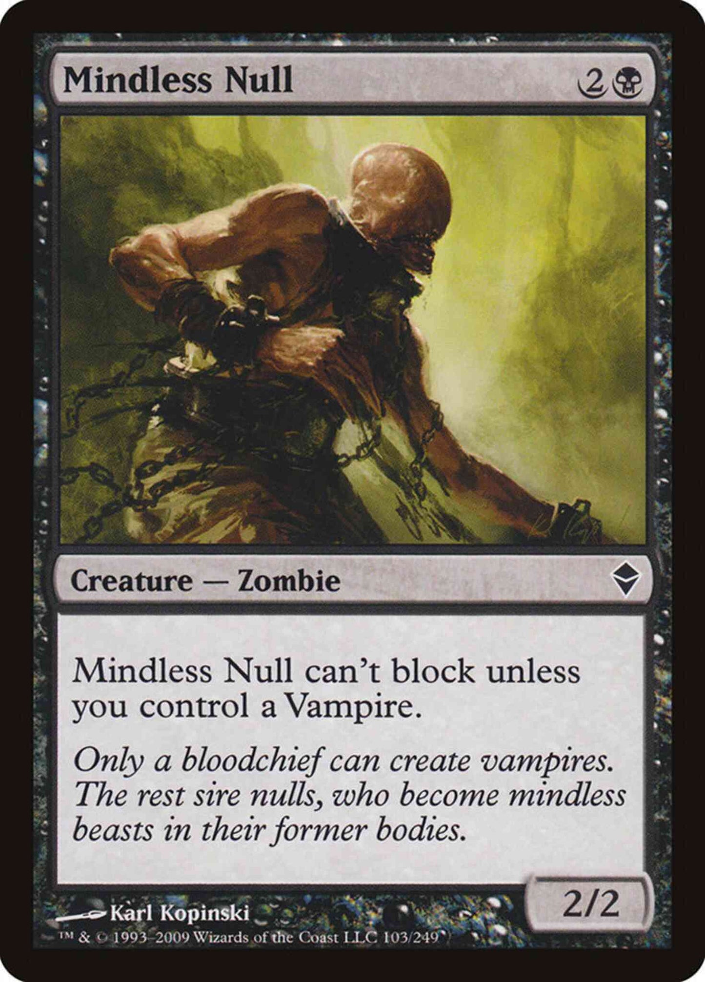 Mindless Null [103] [Zendikar] [Non-Foil]