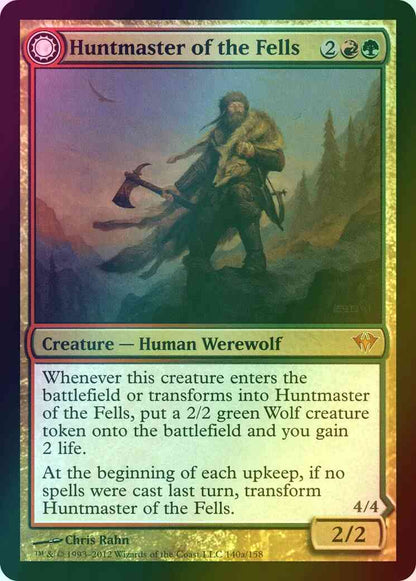Huntmaster of the Fells // Ravager of the Fells [140] [Dark Ascension] [Foil]