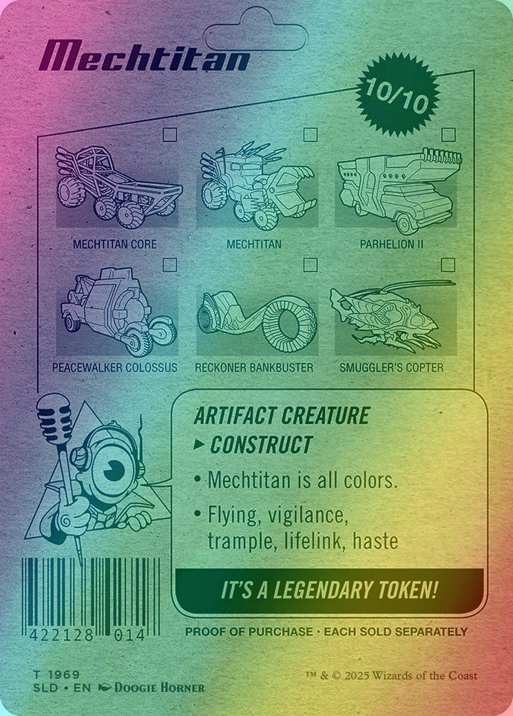 Mechtitan Token // Mechtitan Token [1969] [Borderless] [Aether Drifters] [Secret Lair Drop] [Foil]