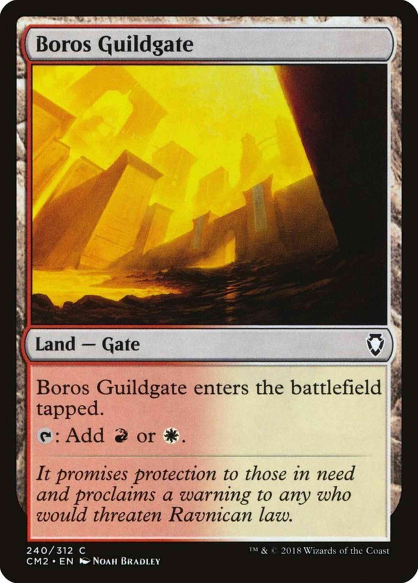 Boros Guildgate [240] [Commander Anthology Volume II] [Non-Foil]