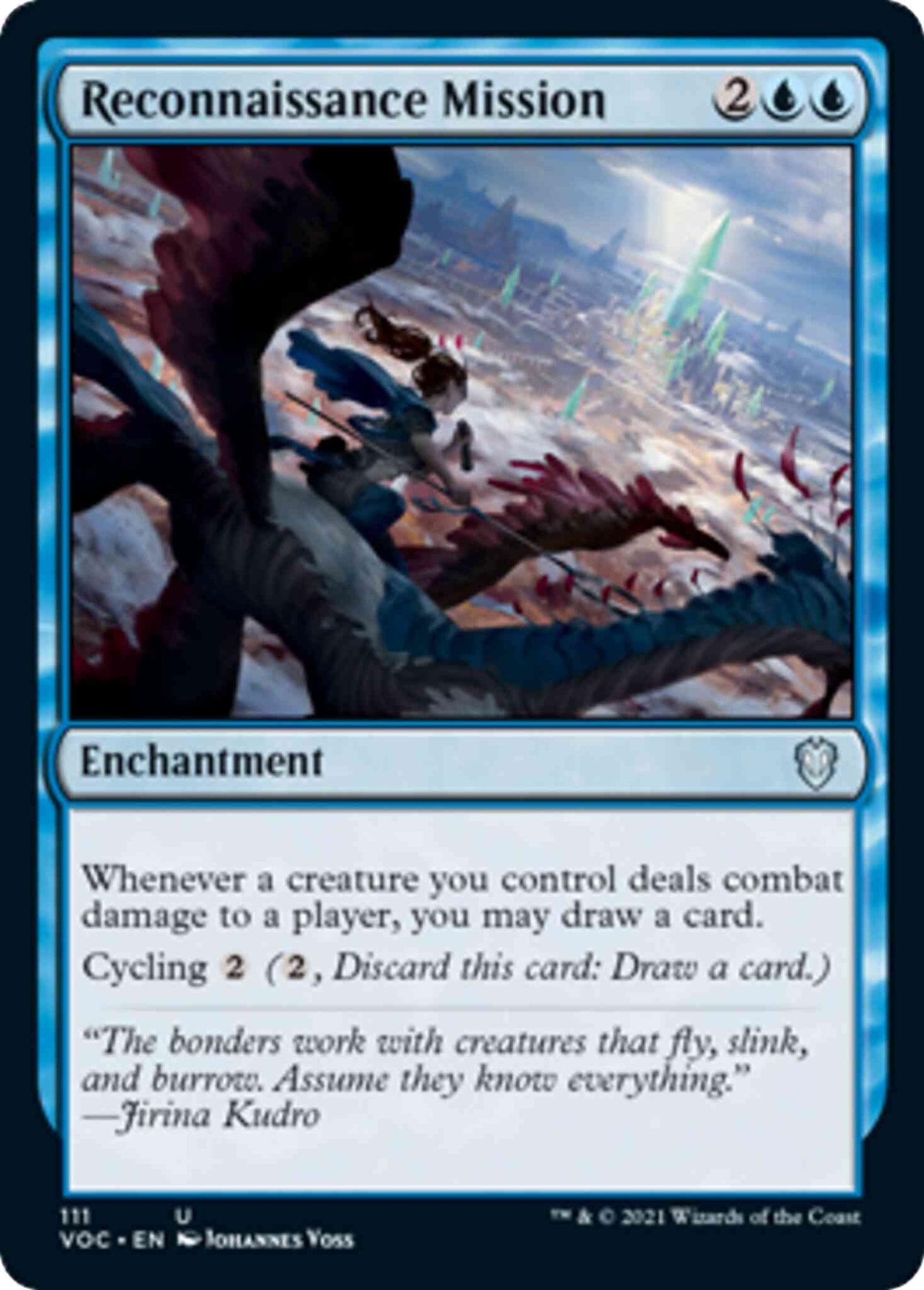 Reconnaissance Mission [111] [Innistrad: Crimson Vow: Commander] [Non-Foil]