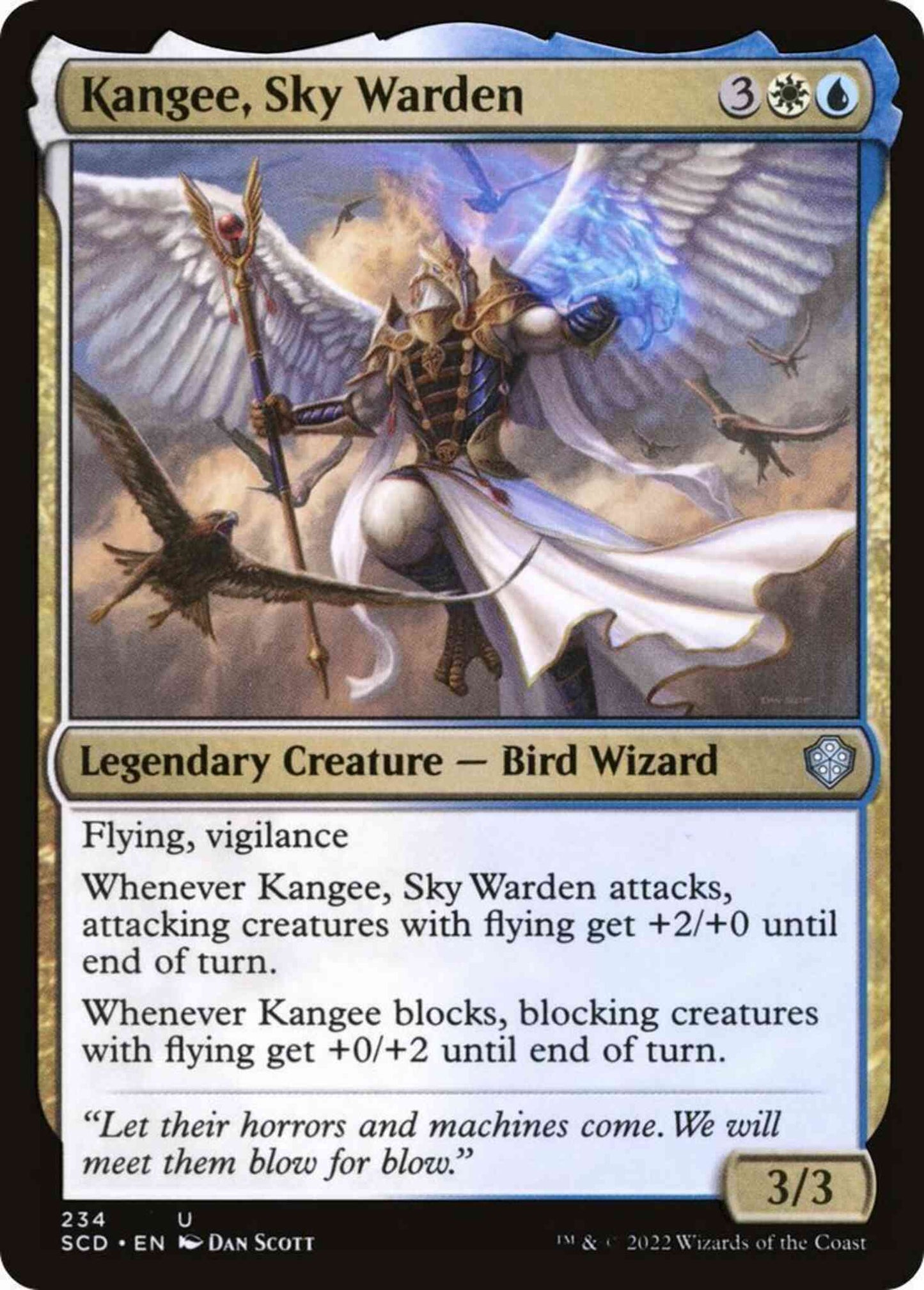 Kangee, Sky Warden [234] [Starter Commander Decks] [Non-Foil]