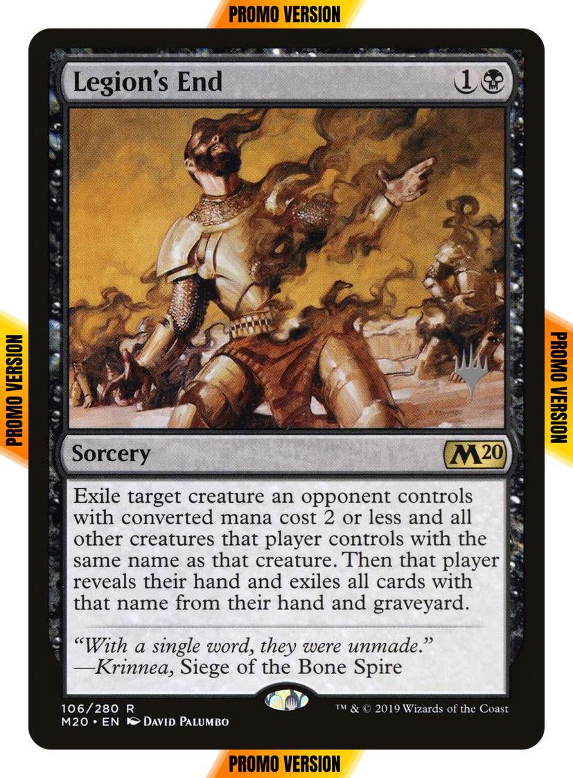 Legion's End [106p] [Promo Pack] [Core Set 2020 Promos] [Non-Foil]