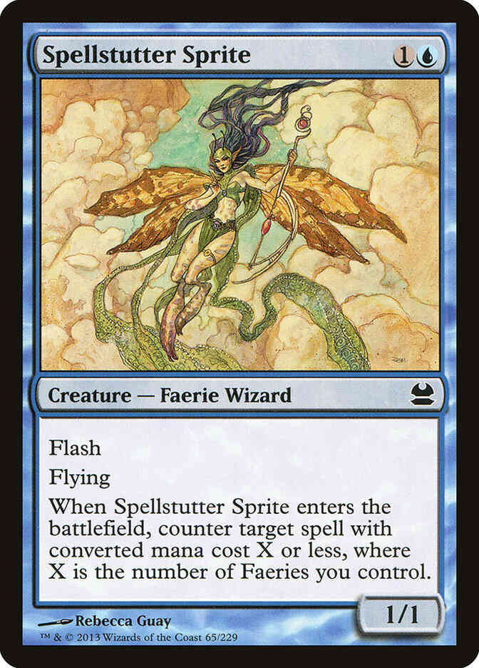 Spellstutter Sprite [65] [Modern Masters] [Non-Foil]