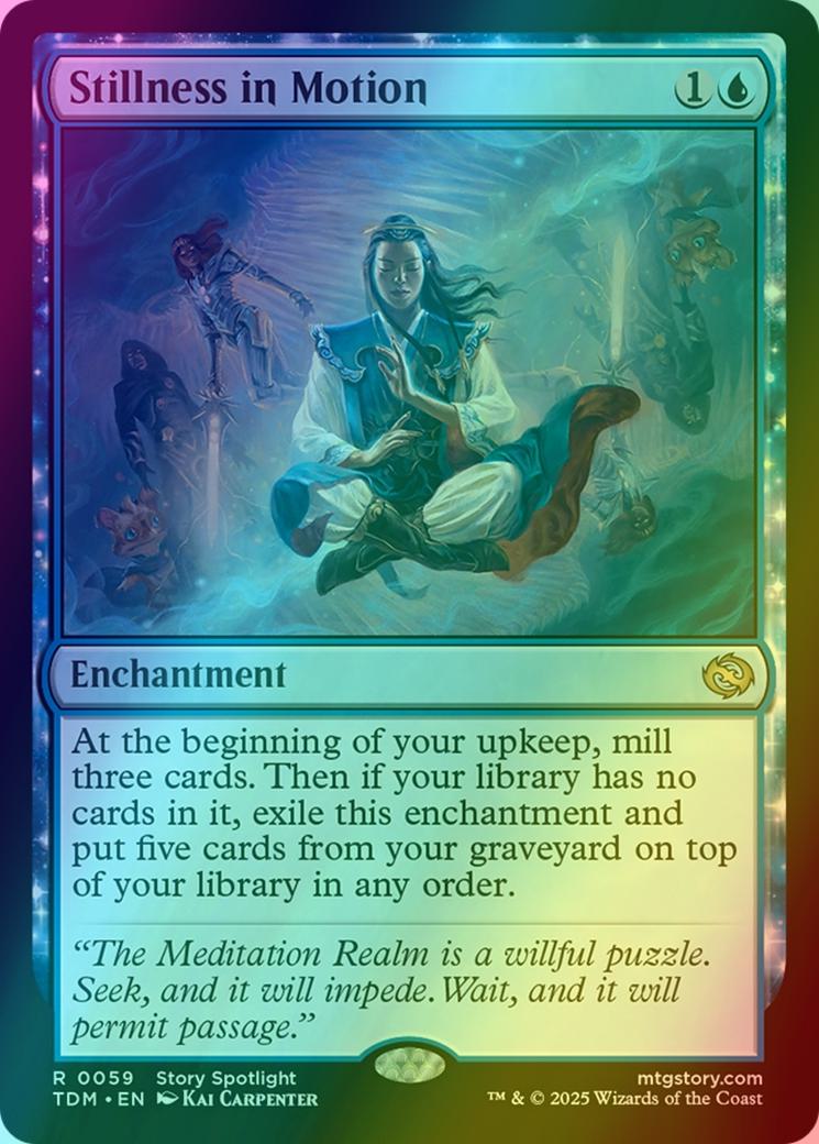 Stillness in Motion [59] [Tarkir: Dragonstorm] [Foil]