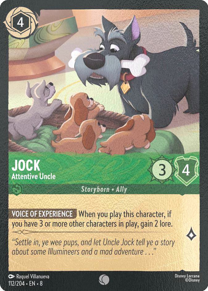 Jock - Attentive Uncle - 112/204 [Reign of Jafar] [Cold Foil]