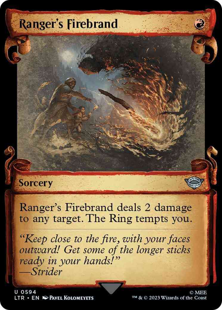 Ranger's Firebrand [594] [Scrolls Showcase] [The Lord of the Rings: Tales of Middle-earth] [Non-Foil]