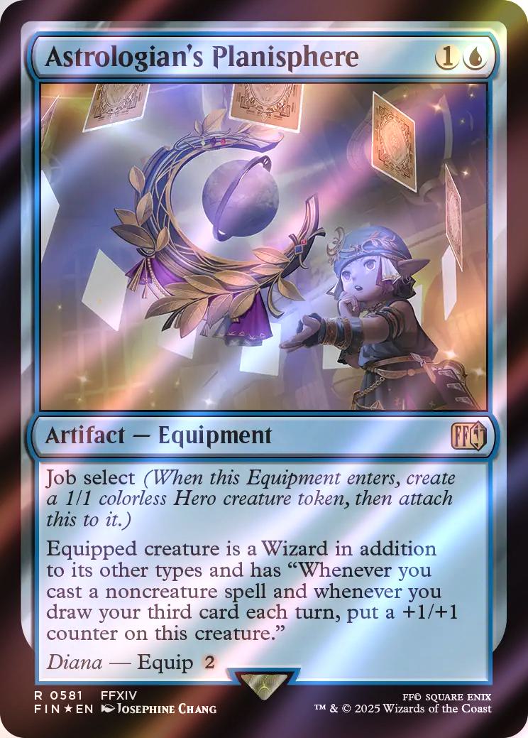 Astrologian's Planisphere [581] [FINAL FANTASY] [Surge Foil]