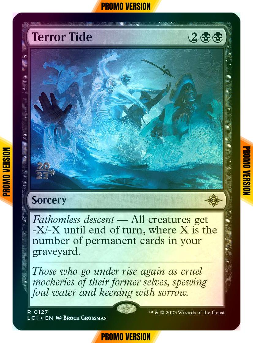 Terror Tide [127s] [Prerelease] [The Lost Caverns of Ixalan: Promos] [Foil]