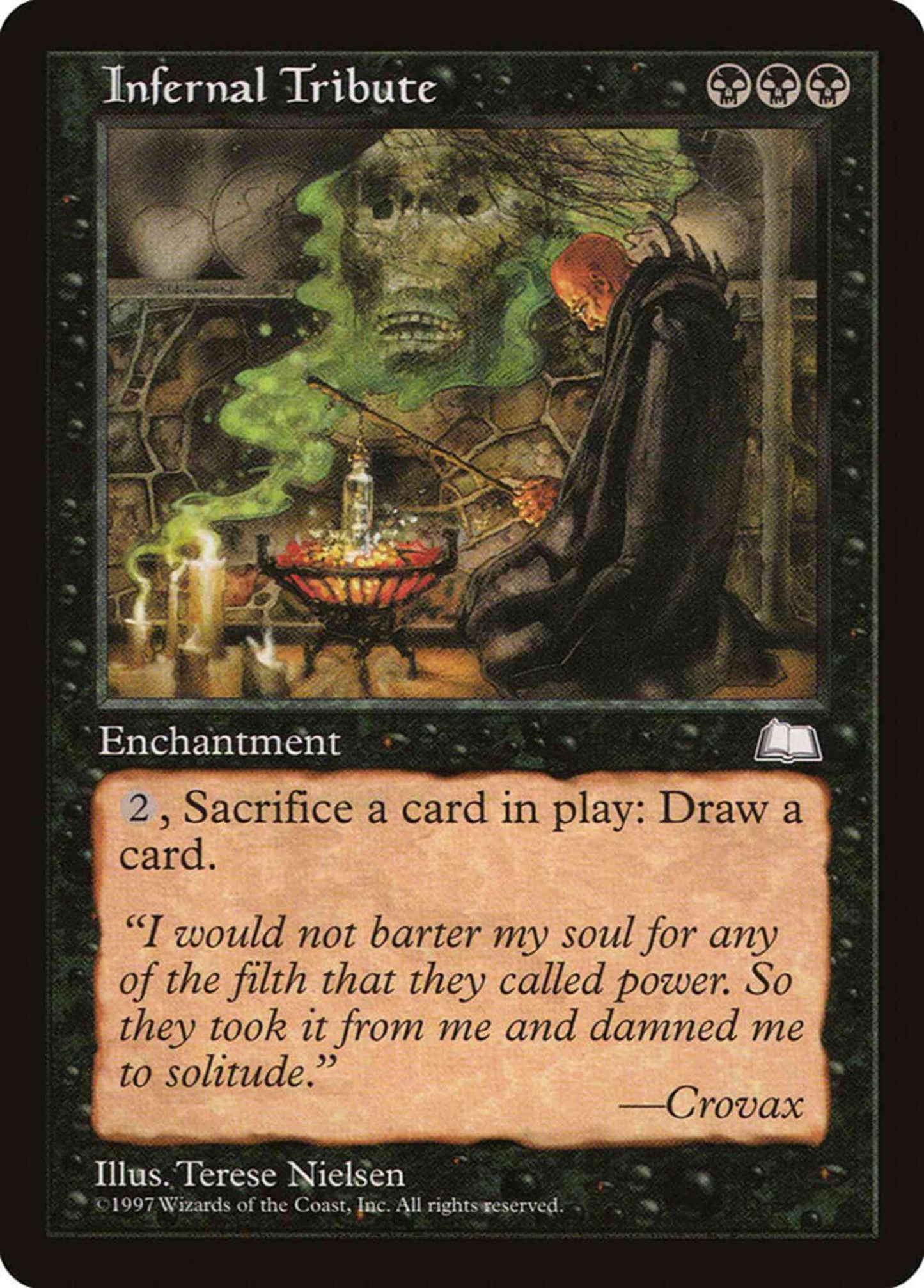 Infernal Tribute [73] [Weatherlight] [Non-Foil]