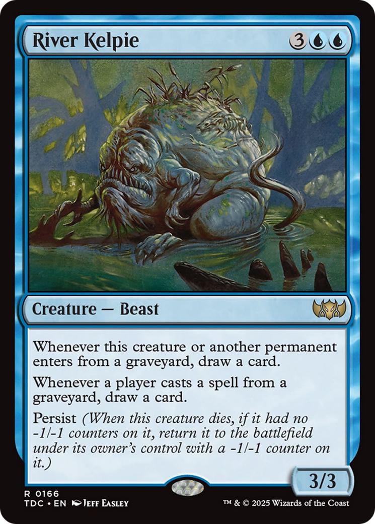 River Kelpie [166] [Tarkir: Dragonstorm: Commander] [Non-Foil]