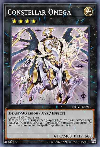 Constellar Omega - LTGY-EN091 - Ultimate Rare - Unlimited