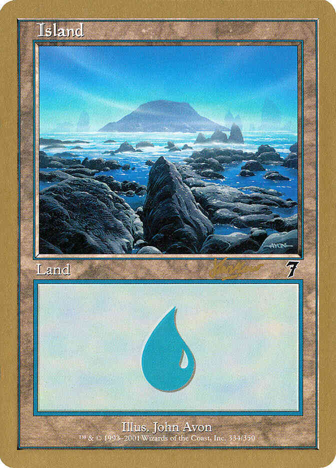 Island [shh334] [Sim Han How] [334] [World Championship Decks 2002] [Non-Foil]