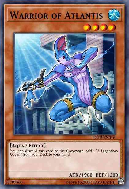 Warrior of Atlantis - FOTB-EN016 - Ultimate Rare - Unlimited