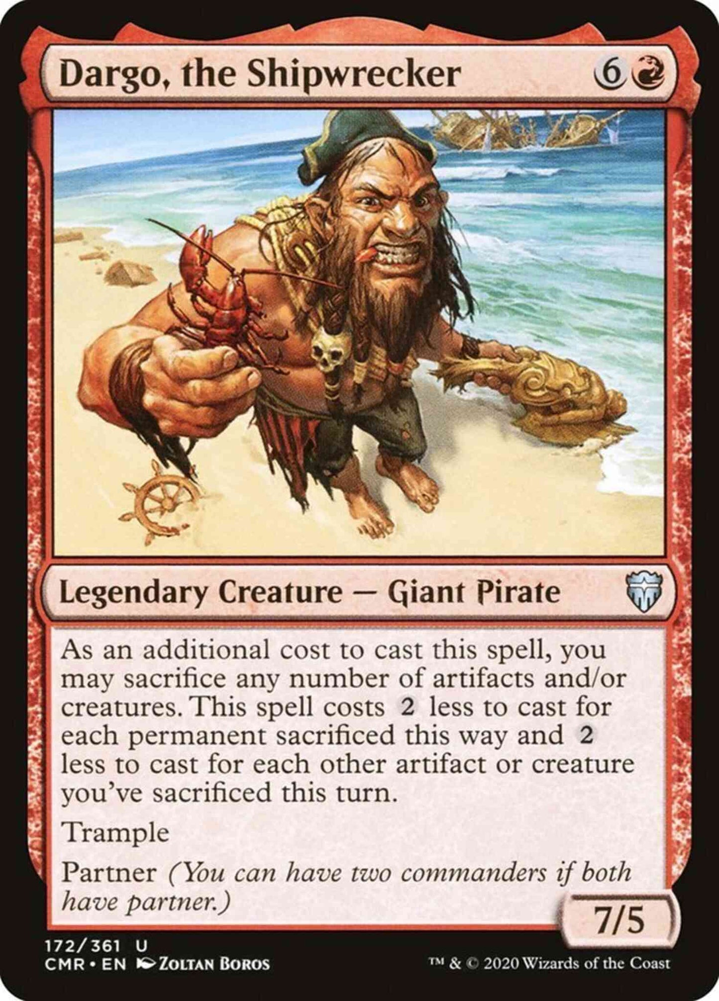 Dargo, the Shipwrecker [172] [Commander Legends] [Non-Foil]