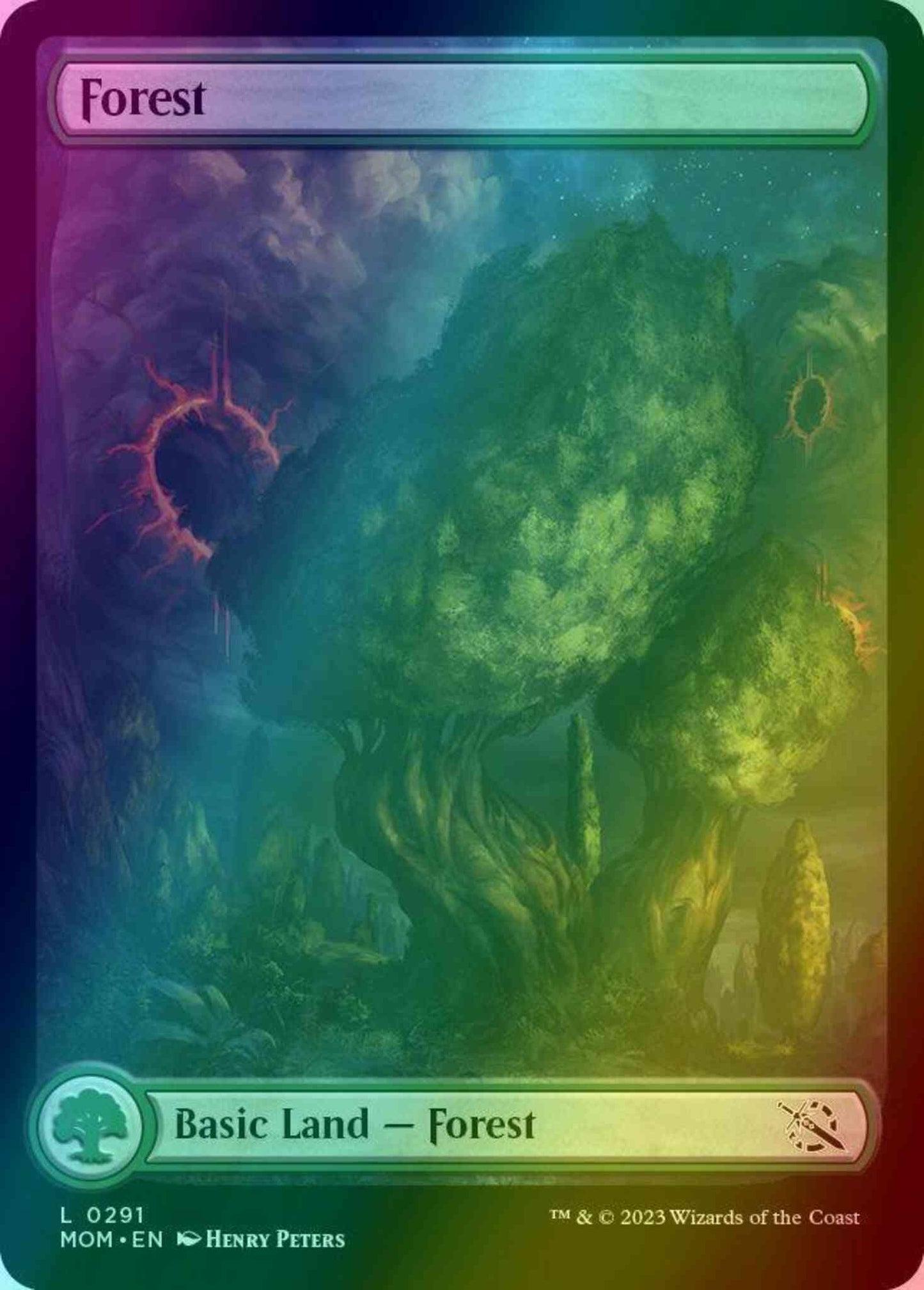 Forest [291] [Full Art] [March of the Machine] [Foil]
