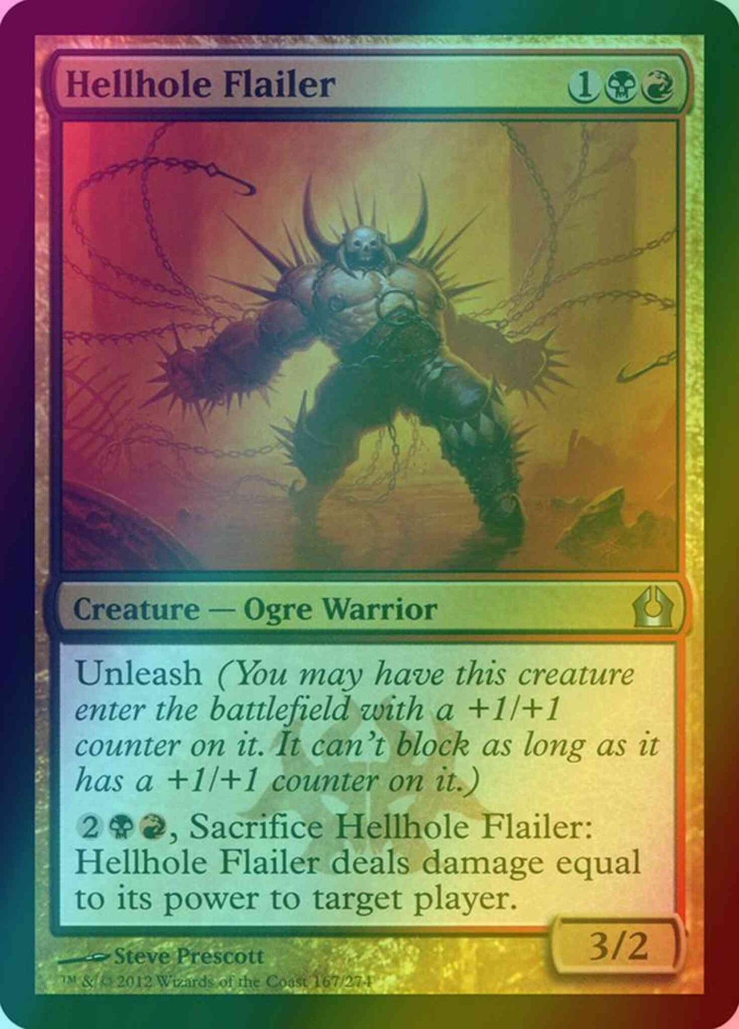 Hellhole Flailer [167] [Return To Ravnica] [Foil]