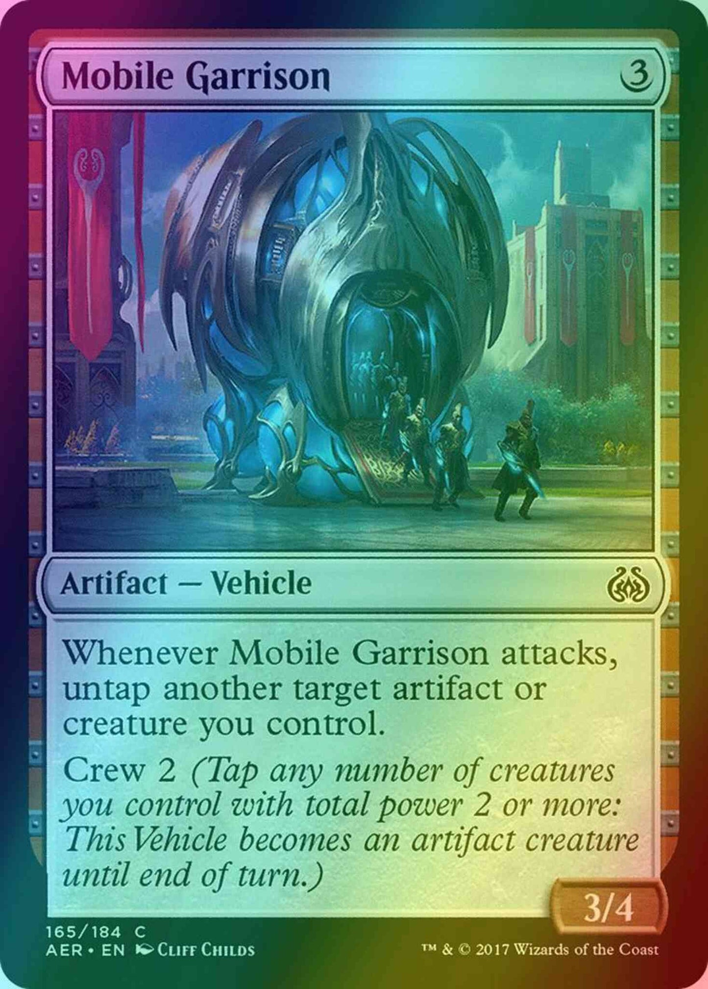 Mobile Garrison [165] [Aether Revolt] [Foil]
