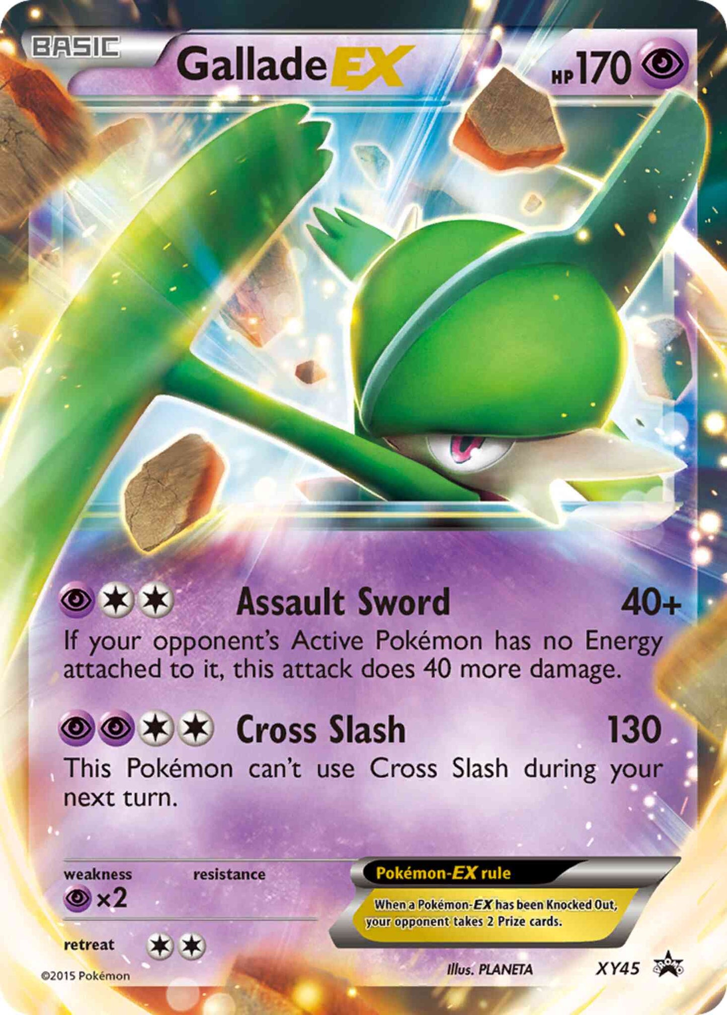Gallade-EX - XY45 - Promo [xyp-XY45] [Ultra]