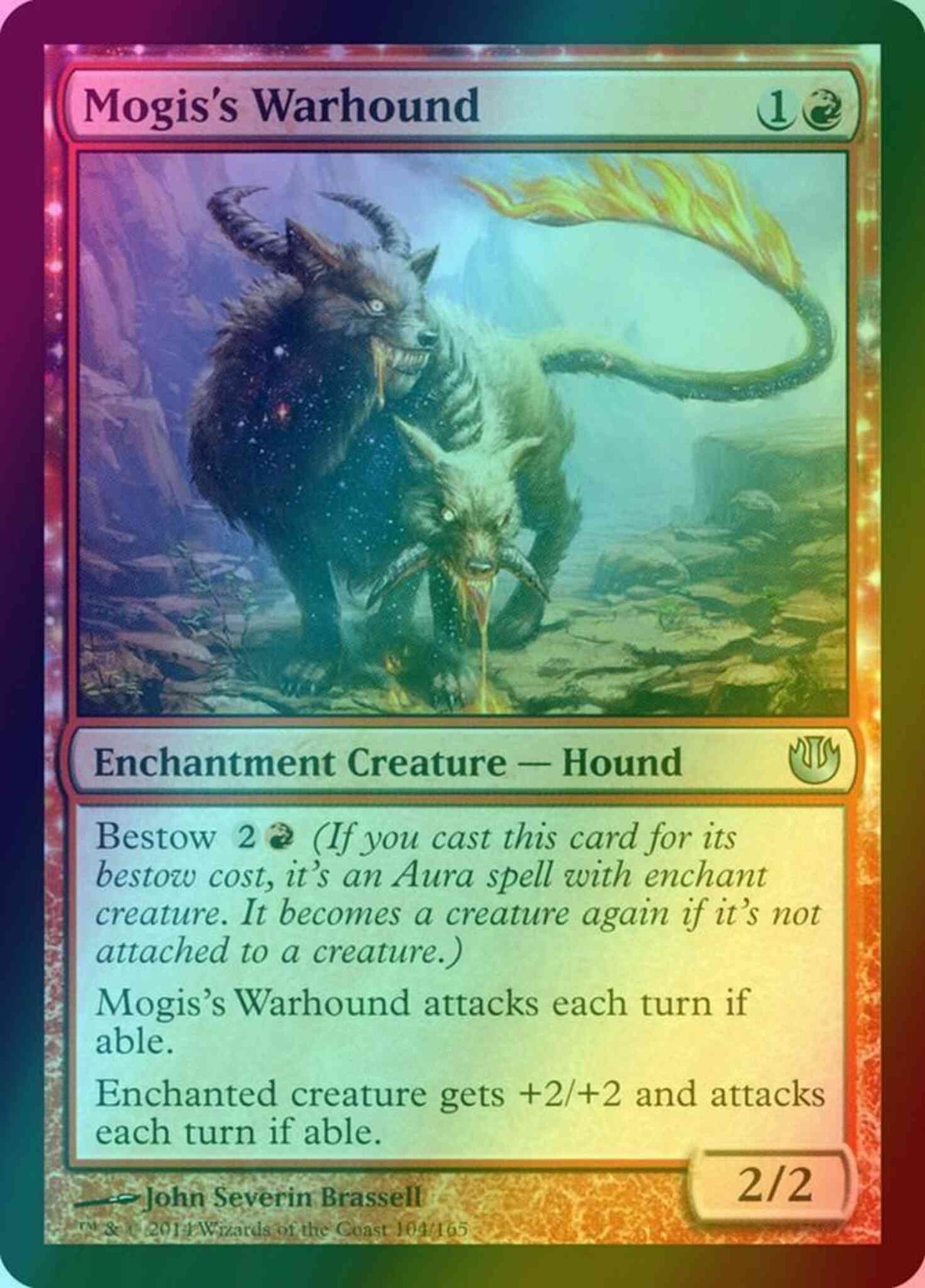 Mogis's Warhound [104] [Journey into Nyx] [Foil]
