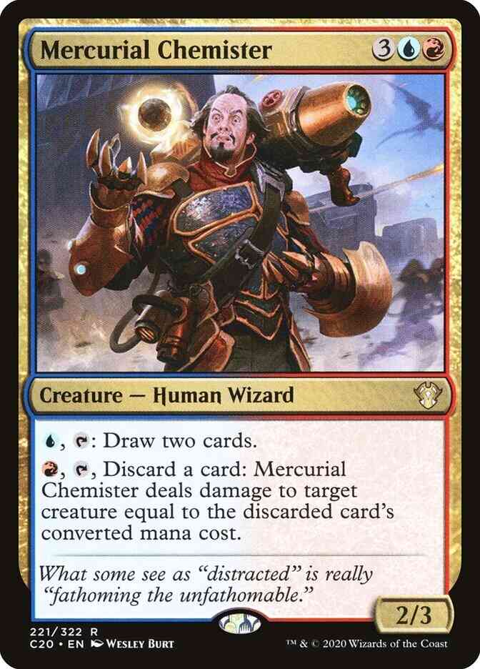 Mercurial Chemister [221] [Commander 2020] [Non-Foil]