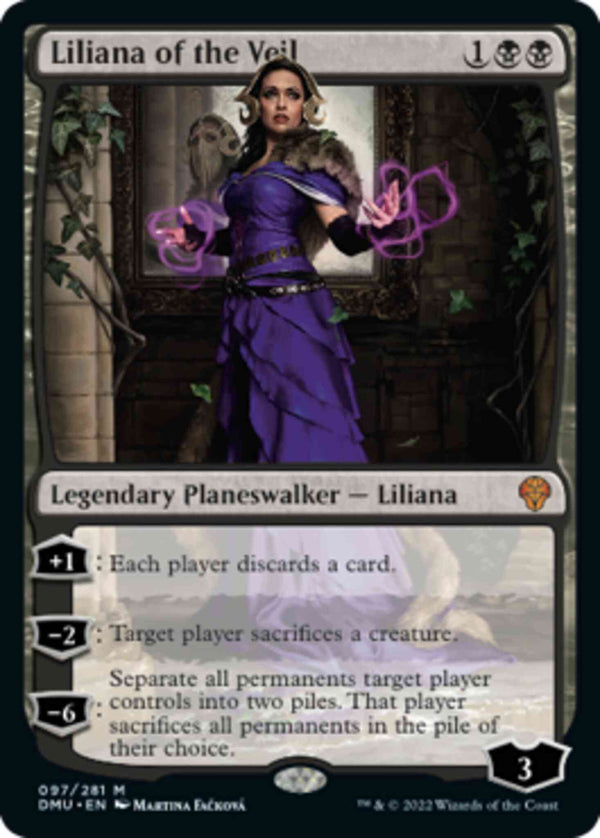Liliana of the Veil [97] [Dominaria United] [Non-Foil]