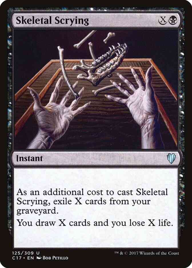 Skeletal Scrying [125] [Commander 2017] [Non-Foil]