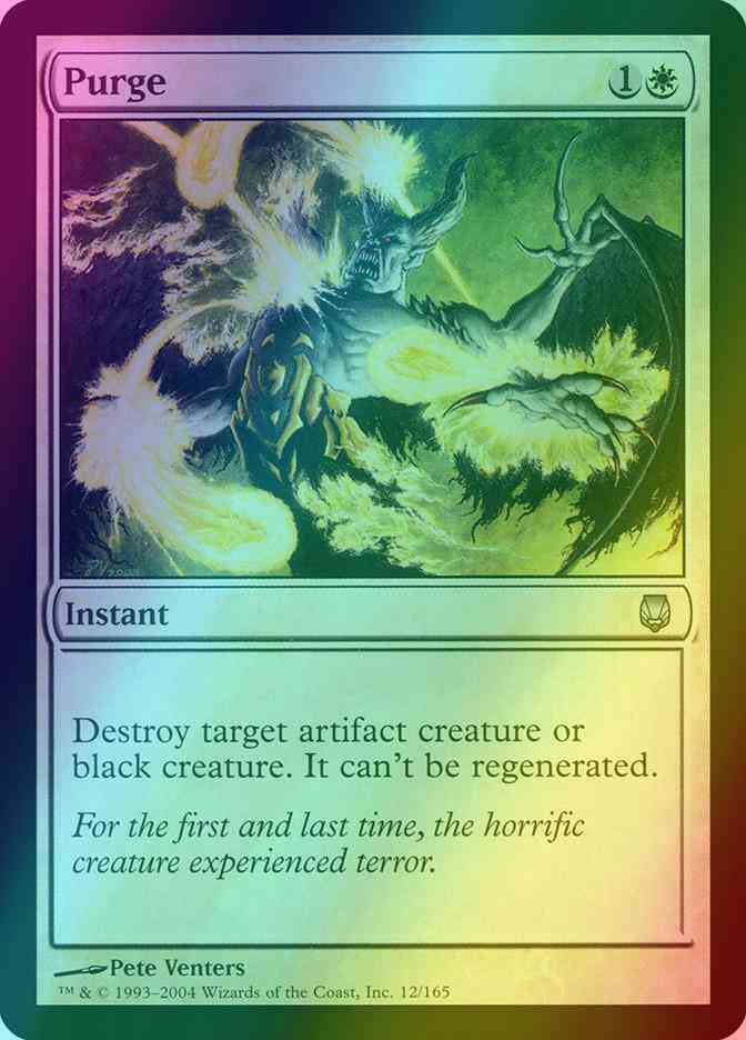 Purge [12] [Darksteel] [Foil]