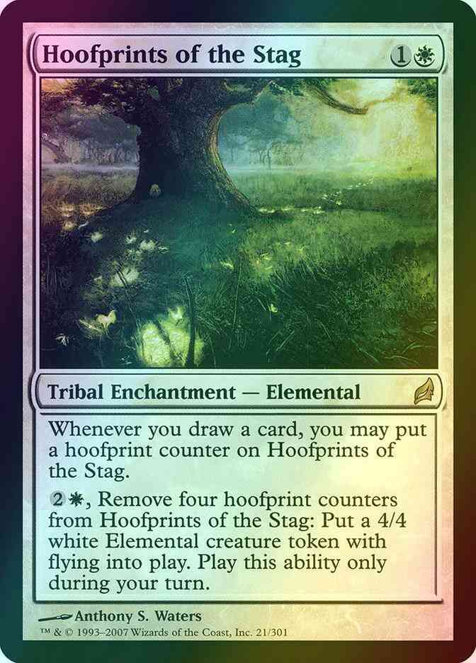 Hoofprints of the Stag [21] [Lorwyn] [Foil]