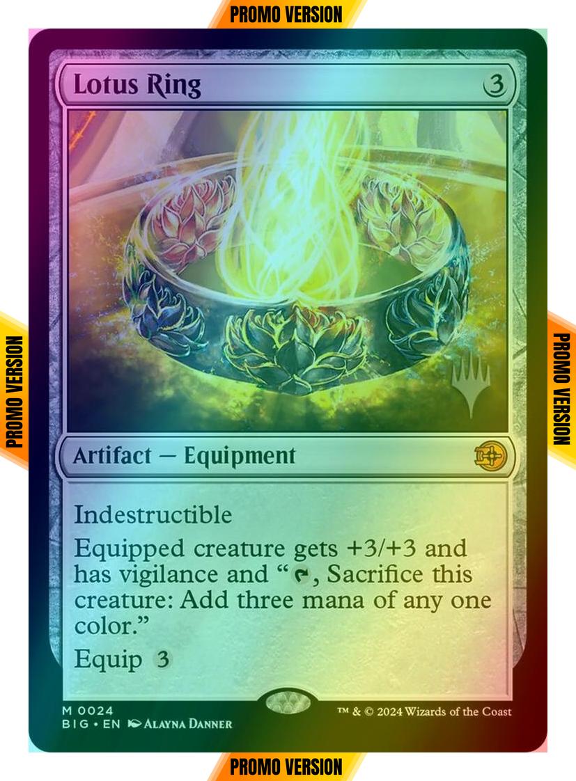 Lotus Ring [24p] [Promo Pack] [The Big Score: Promos] [Foil]