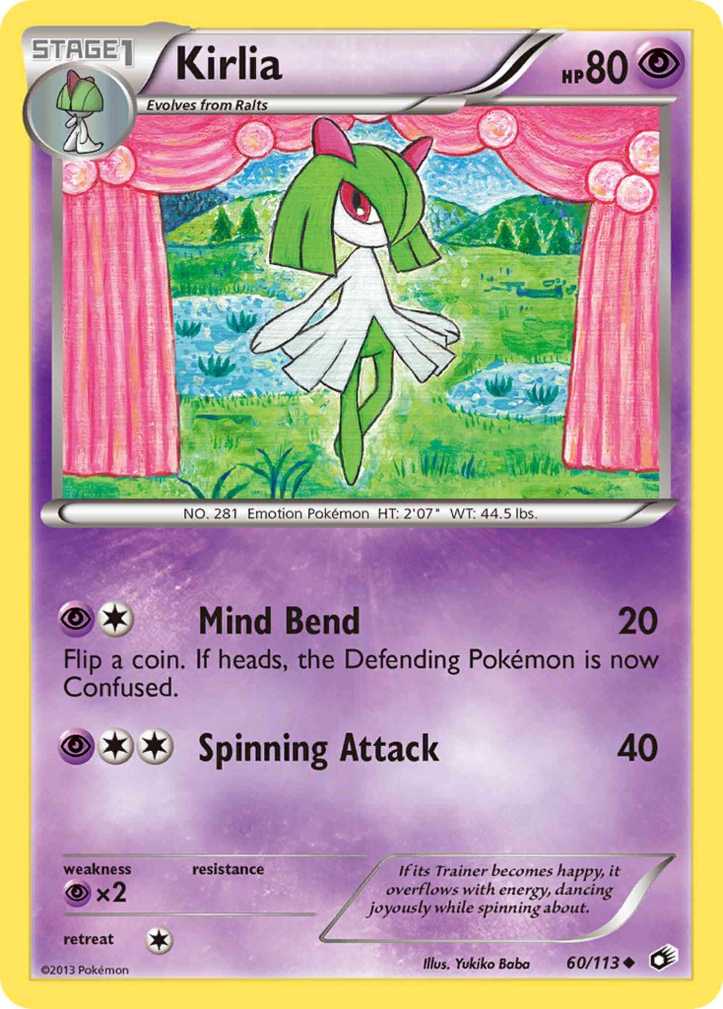 Kirlia - 60/113 - Uncommon [bw11-60] [Non-Holo]