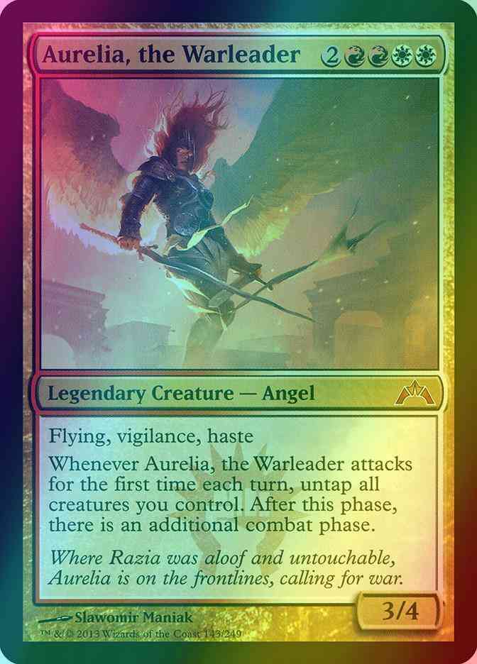 Aurelia, the Warleader [143] [Gatecrash] [Foil]