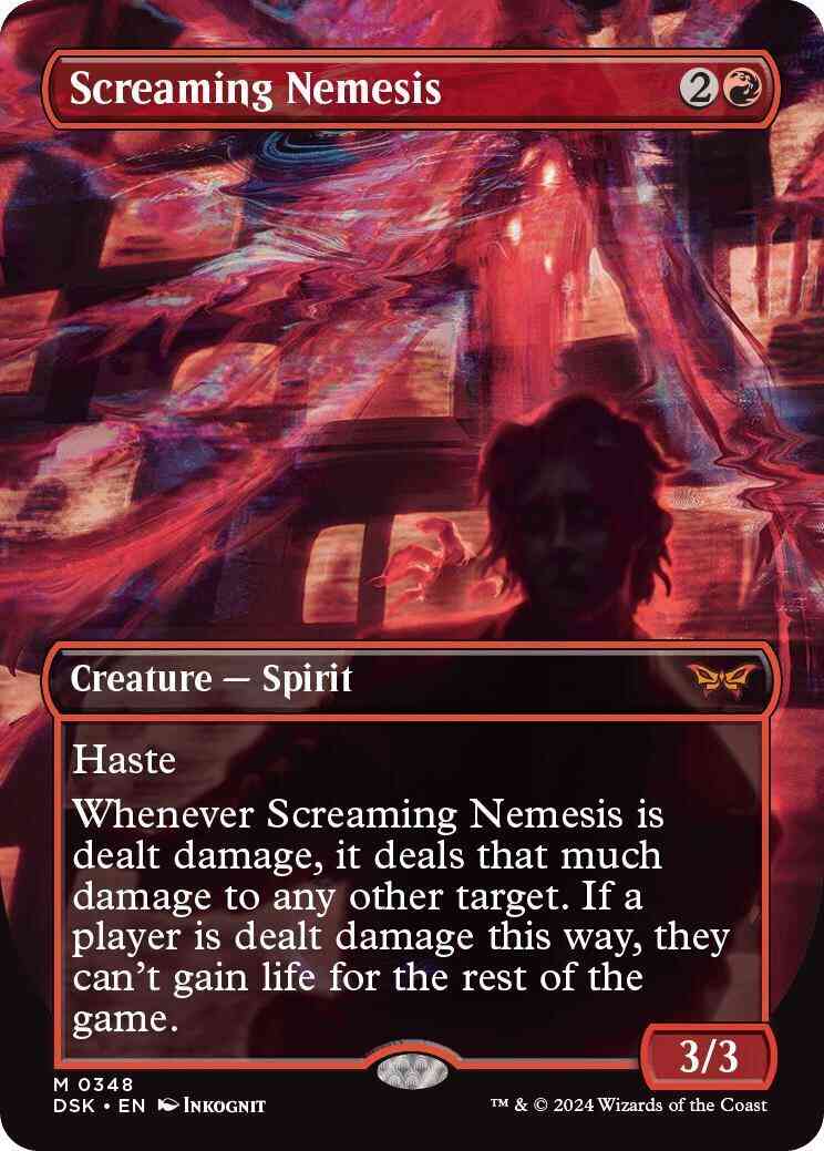 Screaming Nemesis [348] [Borderless] [Duskmourn: House of Horror] [Non-Foil]