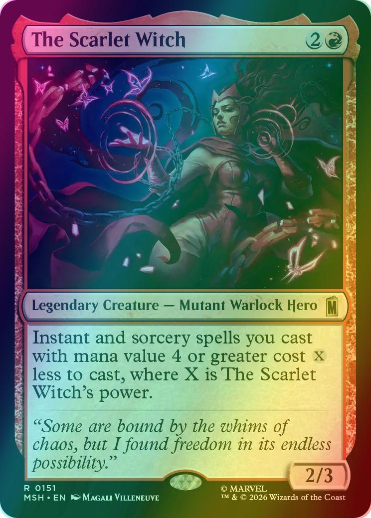 The Scarlet Witch [151] [Marvel Super Heroes] [Foil]