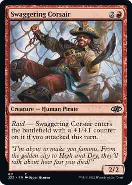 Swaggering Corsair [611] [Jumpstart 2022] [Non-Foil]