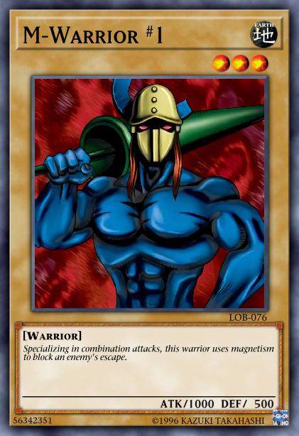 M-Warrior #1 - LOB-076 - Common - Unlimited