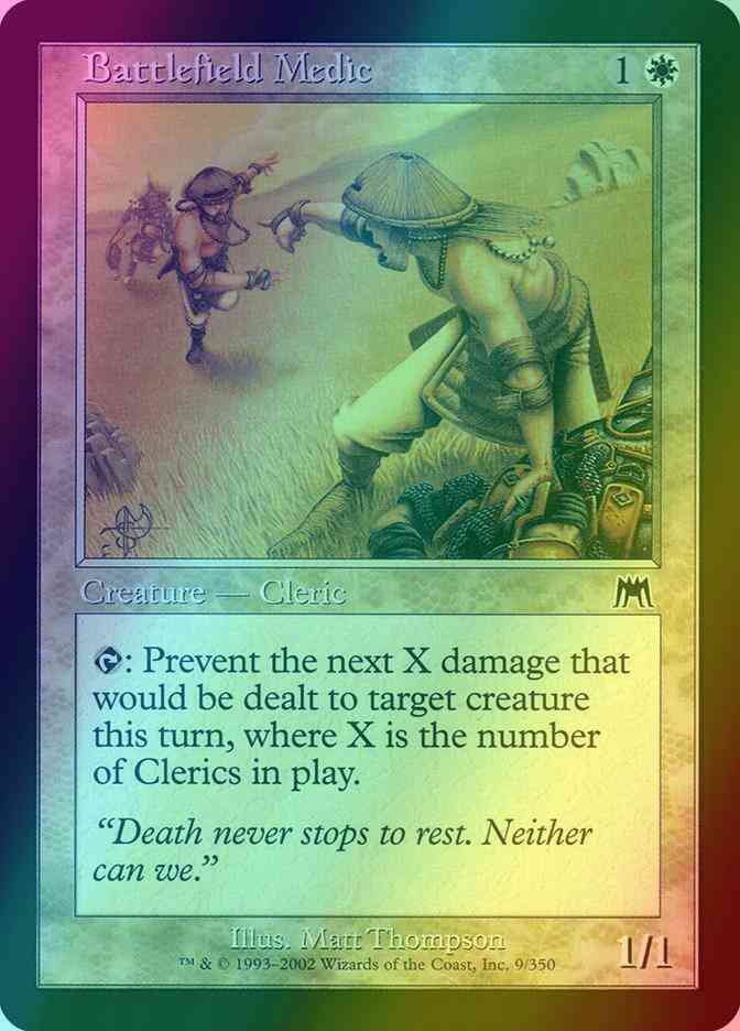Battlefield Medic [9] [Onslaught] [Foil]