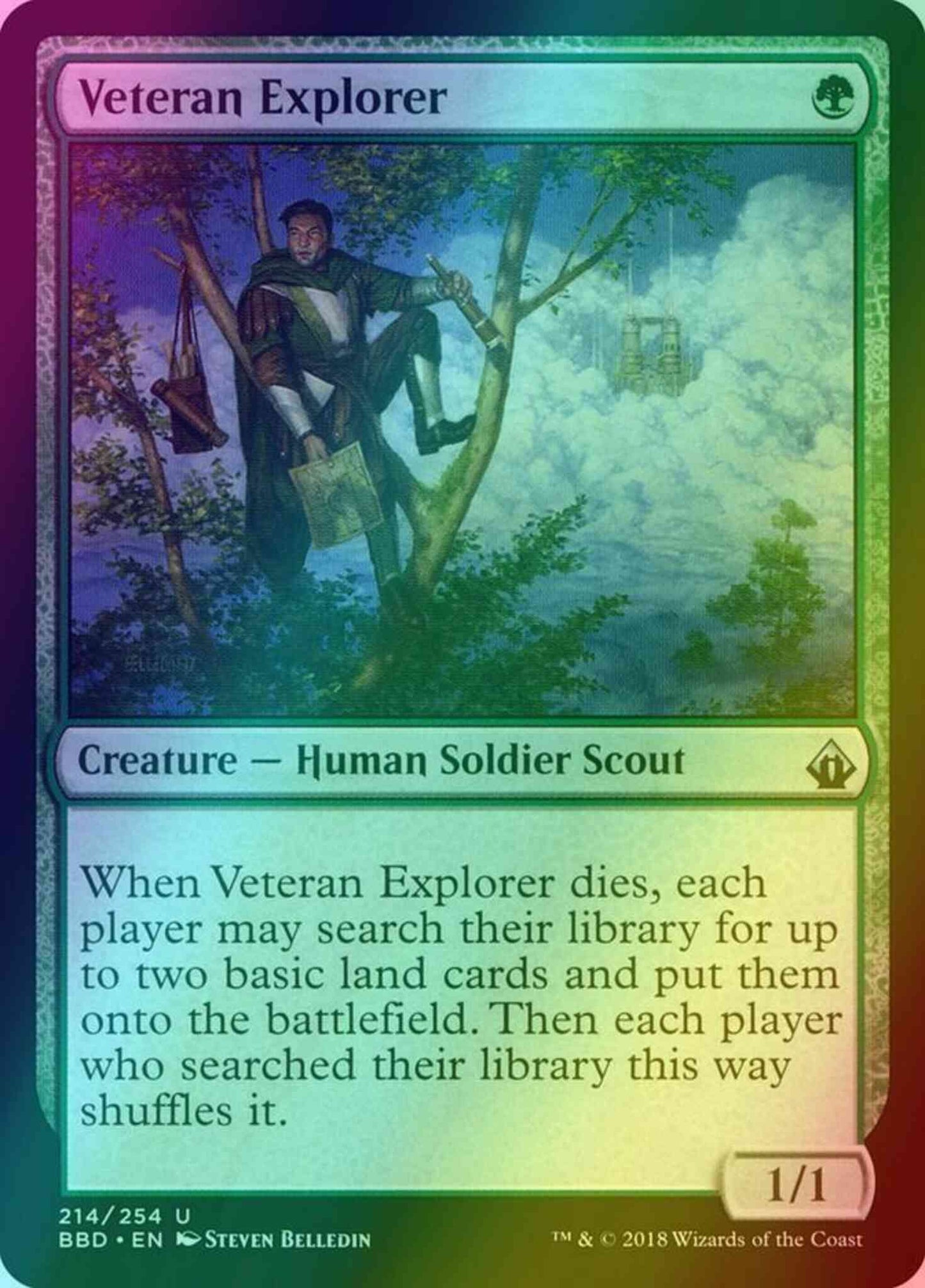 Veteran Explorer [214] [Battlebond] [Foil]